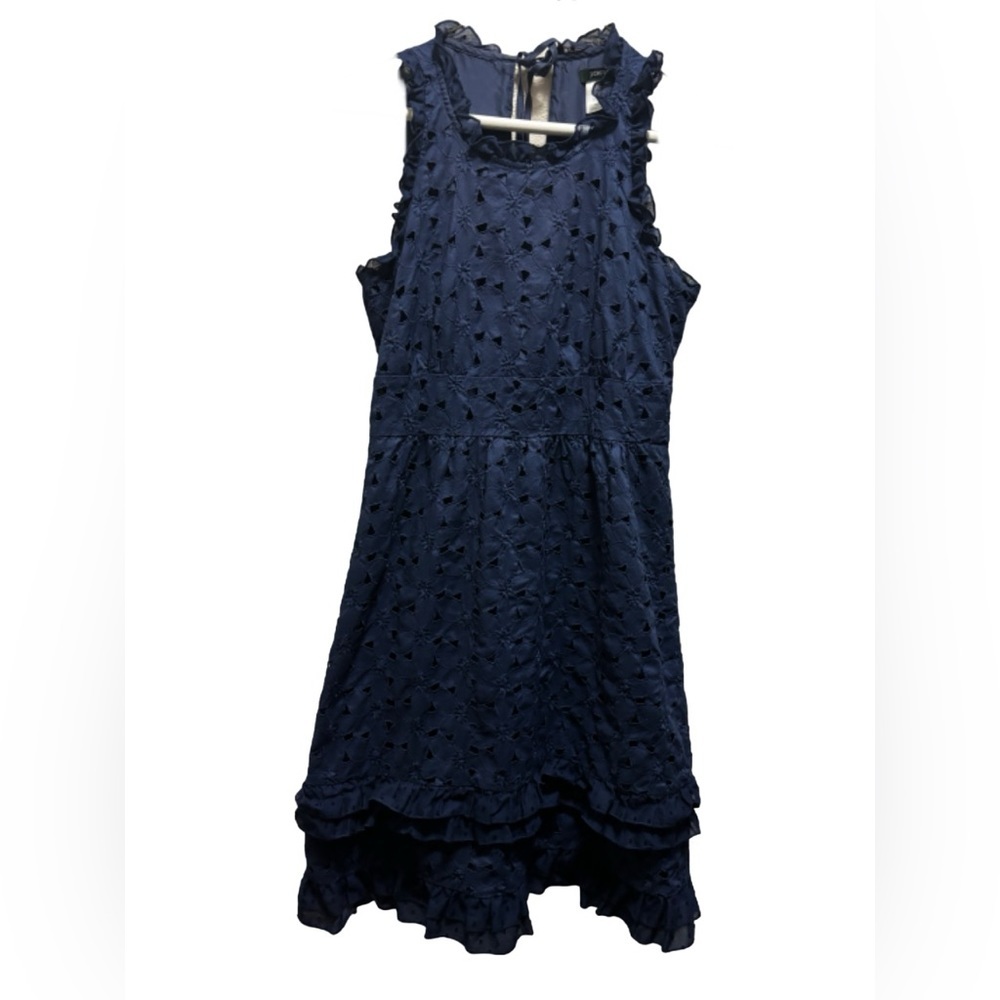 J. Crew Fit And Flare Dress Size 4